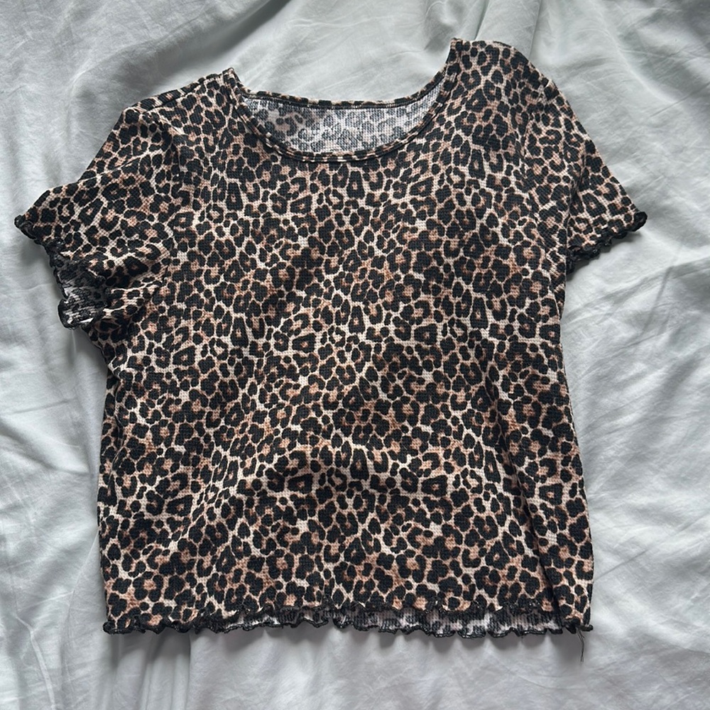 American Eagle Cheetah Shirt